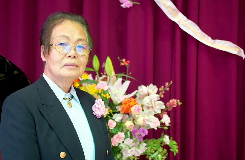 写真：理事長 武田美代子